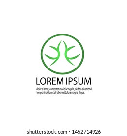 Vector of luxury abstract logo template with modern design. Beauty and elegant with gradient colors. Can be used for important events. eps 10.