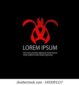 Vector of luxury abstract logo template with modern design. Simple logo for company. Can be used for important events. Beauty and elegant. Eps 10.