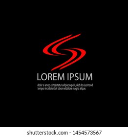 Vector of luxury abstract logo template with modern design. Simple logo for company. Can be used for important events. Beauty and elegant. Eps 10.
