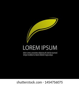 Vector of luxury abstract logo template with modern design. Beauty and elegant with gradient colors. Can be used for important events. Eps 10.