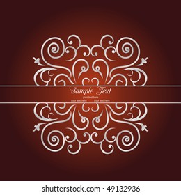 Vector luxury background for design