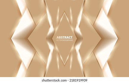 Vector luxury background with elegant abstract design elements and light effects. Vector illustration