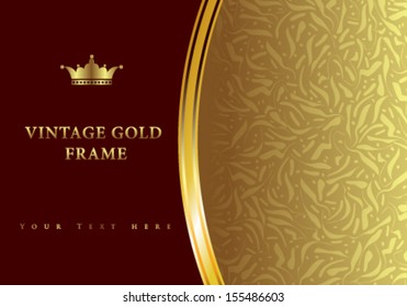 Vector luxury background. Perfect as invitation or announcement.