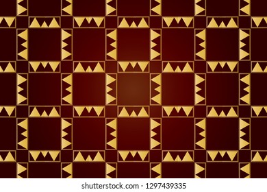 Vector luxury. Geometric background trend. Vector seamless pattern for interior design