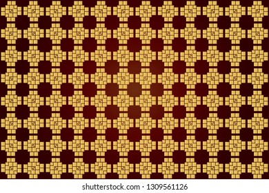 Vector luxury. Geometric background trend. Vector seamless pattern for interior design