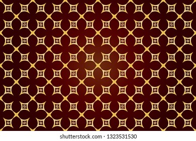 Vector luxury. Geometric background trend. Vector seamless pattern for interior design
