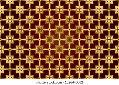 Vector luxury. Geometric background trend. Vector seamless pattern for interior design