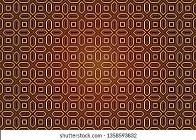 Vector luxury. Geometric background trend. Vector seamless pattern for interior design