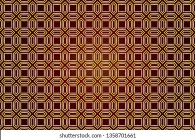 Vector luxury. Geometric background trend. Vector seamless pattern for interior design