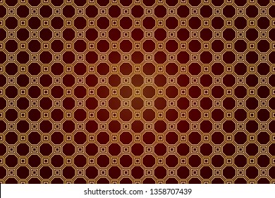 Vector luxury. Geometric background trend. Vector seamless pattern for interior design