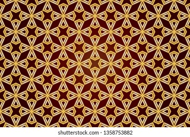 Vector luxury. Geometric background trend. Vector seamless pattern for interior design