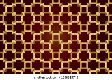 Vector luxury. Geometric background trend. Vector seamless pattern for interior design