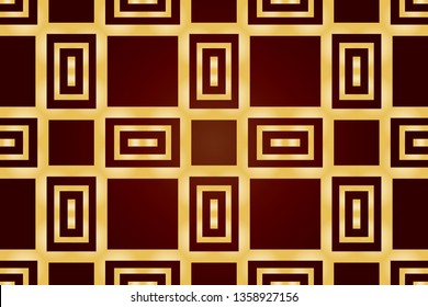 Vector luxury. Geometric background trend. Vector seamless pattern for interior design