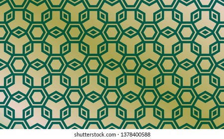 Vector luxury. Geometric background trend. Vector seamless pattern for interior design