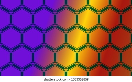 Vector luxury. Geometric background trend. Vector seamless pattern for interior design