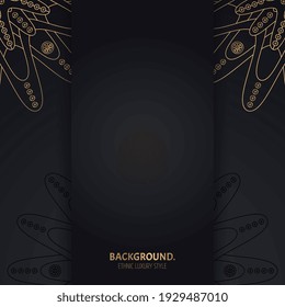 Vector luxury islamic background with mandala