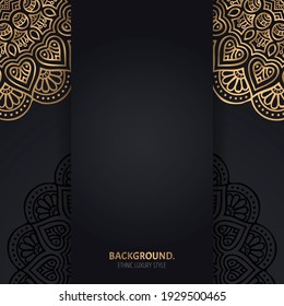 Vector Luxury Islamic Background With Mandala