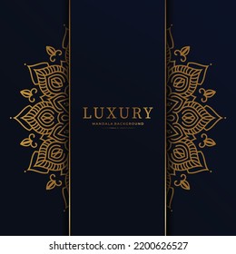 Vector Luxury Islamic Background With Mandala
