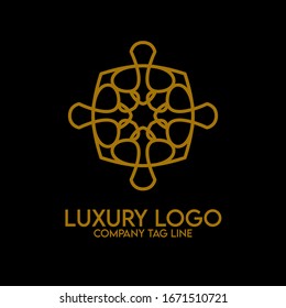 Vector Luxury Mandala Company Logo