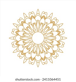 Vector luxury mandala ornamental design 