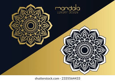 vector luxury mandala Template, Modern Mandala Desing.
