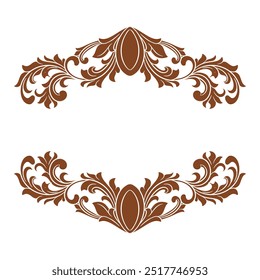 Vector Luxury ornament floral vector Illustration