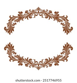 Vector Luxury ornament floral vector Illustration