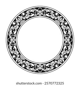 Vector Luxury ornament floral vector Illustration