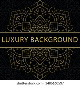 Vector of Luxury Ornamental Mandala Background 