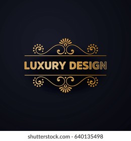 Vector luxury wedding invitation with mandala
