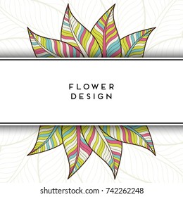 Vector luxury wedding invitation with mandala