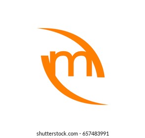 Vector M logo icons
