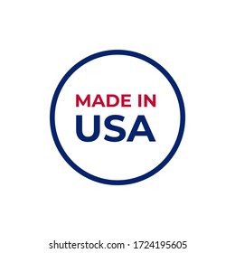 Vector 'Made in the USA' logo