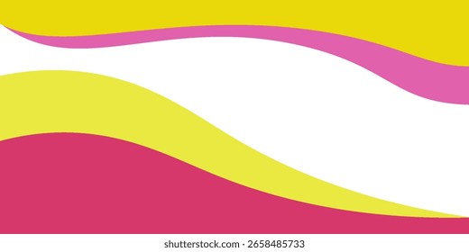 Vector magenta line background curve element with space for text and message design, stunning royal design