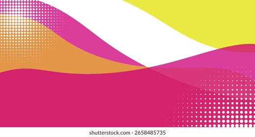 Vector magenta line background curve element with space for text and message design, stunning royal design