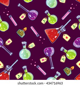 vector magic chemistry pattern
