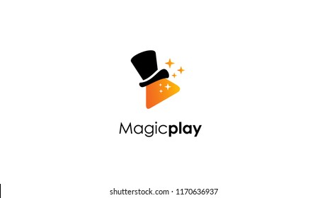 Vector Magic Play Logo Design Template