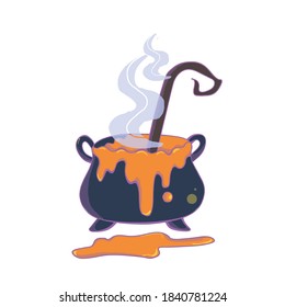 Vector Magic Pot, Halloween Props