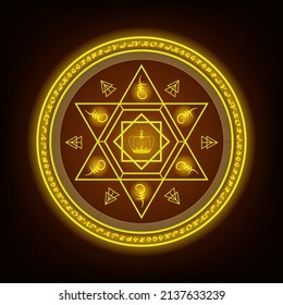 vector magic ring advertise flyer newspaper news