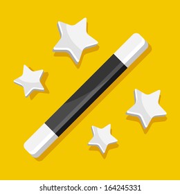 Vector Magic Wand Icon