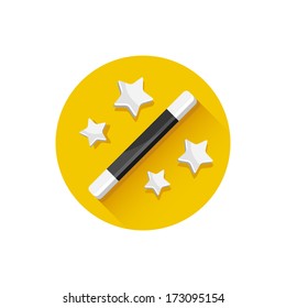 Vector Magic Wand Icon