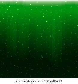 Vector magical background with stars. Digital modern beautiful template. Vector holiday snow curtains.