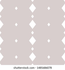 Vector Magical Chained Tiles in White and Beige seamless pattern background.