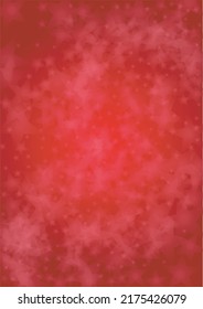 Vector Magical Glowing Background with Silver White and Purple Falling Stars on Red. Sparkle Star Night Cover and Card Design. Christmas and New Year Poster. Baby Fairy Print.