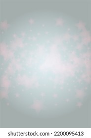 Vector Magical Glowing Background with Silver and Purple Falling Hexagon Snowflakes on Black. Falling Snow. Glittery Confetti Frame. Cosmic Bokeh Light. Christmas and New Year Poster. Winter Sky.