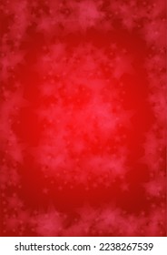 Vector Magical Glowing Background with Silver White and Purple Falling Stars on Red. Sparkle Star Night Cover and Card Design. Christmas and New Year Poster. Christmass Snow.