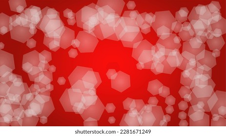 Vector Magical Glowing Background with Silver White and Purple Falling Stars on Red. Sparkle Star Night Cover and Card Design. Confetti Frame. Cosmic Bokeh Light. Christmas and New Year Poster.