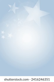 Fondo brillante vectorial mágico con estrellas de plata y morado en gris. Sparkle Star Sky Cover y Card Design. Marco De Confetti Glittery. Afiche de Navidad y Año Nuevo. Impresión de hadas para bebés.