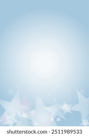 Vector Magical Glowing Background with Silver and Purple Falling Stars on Grey. Sparkle Star Sky Cover and Card Design. Glittery Confetti Frame. Christmas and New Year Poster. Baby Fairy Print.