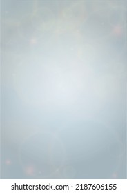 Vector Magical Gold Shine Background with Blurred Glowing Circles on Black. Starlight Fog Texture. Glitter Holiday Print. Christmas and New Year Design. Glowing Light on Dark Purple. Bokeh Background.